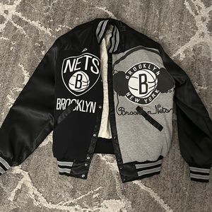 Nets bomber jacket